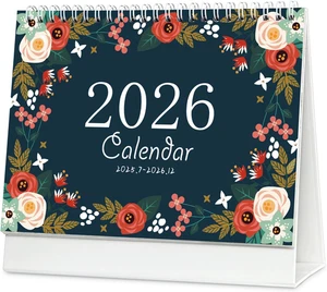 Calendario Da Scrivania, Da Luglio 2025 a Dicembre 2026, Mensile, Giornaliero, C - Foto 1 di 9