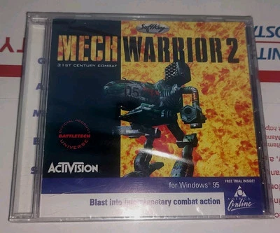 Battletech Mechwarrior 2 Microsoft Windows 95 PC Factory Sealed Jewelcase Ver. - Image 1 of 4