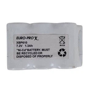 Genuine Euro-Pro Shark 7.2V 1.3Ah Ni-Cd Battery XB1945W for V1945Z VX2 Vacuum - Picture 1 of 4