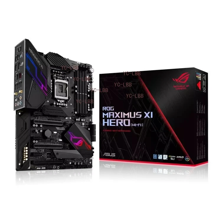 ASUS Rog Maximus XI Hero Wi-Fi LGA1151 ATX Motherboard Intel Z390 Chipset DDR4 - Image 1 of 4