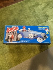 1982 Little Orphan Annie Blue Limousine Toy Car Knickerbocker - Picture 1 of 8