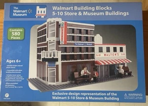 NEW Walmart Museum 5-10 Store & Museum Building Blocks Set Unopened box RARE - Picture 1 of 9