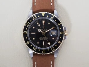 Rolex GMT Master 1675 Two Tone Black Nipple Dial 1976 - Picture 1 of 19