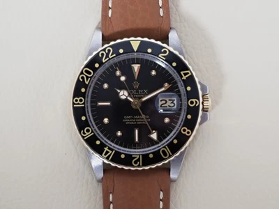 Rolex GMT Master 1675 Two Tone Black Nipple Dial 1976 - Image 1 of 4