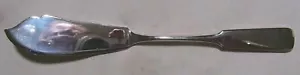 TIPPED MASTER BUTTER KNIFE AFTER 1920 POLISH SILVER - Picture 1 of 3