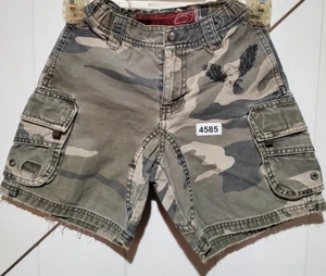 Old Navy Camouflage Cargo Shorts - Boys Size 5 Regular - 100% Cotton - Camo - Picture 1 of 6