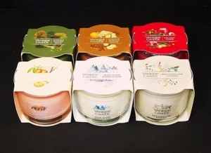 Yankee Candle Mini Candles Assorted/Mixed 1.3 oz. Tangerine Pumpkin Lot of 6 New - Picture 1 of 2