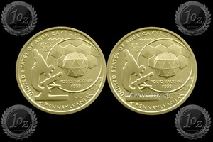 2 x American Innovation Dollars 2019 P + D ( Pennsylvania - Microscope ) UNC - Picture 1 of 5