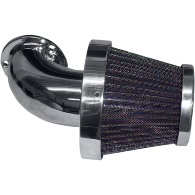 Filtro de acero inoxidable cromado Heavy Hitter personalizado D&M, Stubby 1010-1023 Foto 1 de 4