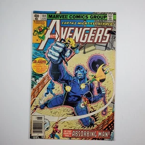 Marvel Comics The Avengers #184 Newsstand FN Key Issue Falcon Joins the Avengers - Picture 1 of 7