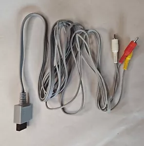 OEM GENUINE Official Nintendo Wii Wii U AV VIDEO COMPOSITE CABLE RVL-009 - Picture 1 of 5