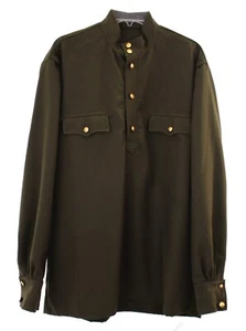 Soviet Military Repro Model WWII Wool Tunic Gymnasterka & Extra 12 Buttons #44 - Picture 1 of 7