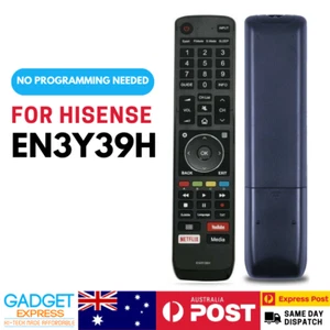 For Hisense 65T810UAD Replacement Infrared TV Remote Control EN3Y39H - Picture 1 of 12
