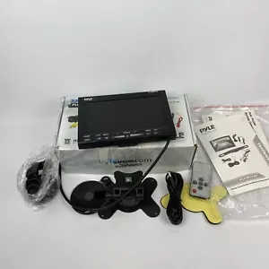 Pyle PLCM7500 7 TFT LCD Suction Cup Monitor With License Plate Mount Camera D14 - Picture 1 of 7