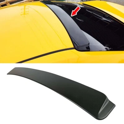 Painted Black For Toyota Corolla Altis 11th 11.5th D Type Rear Roof Spoiler 2014 Foto 1 de 4