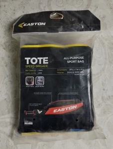 Easton Speed Brigade All Purpose Tote Sport 2 Bat and Helmet Bag Black New - Picture 1 of 5