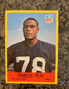 1967 Philadelphia Football #117 Francis Peay NM - Picture 1 of 2