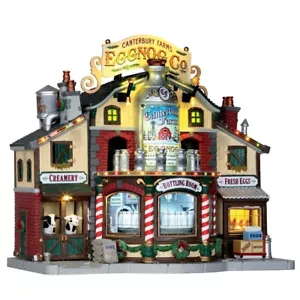 Lemax Christmas Canterbury Farms Eggnog Factory 65131 Retired Village Building - Picture 1 of 1