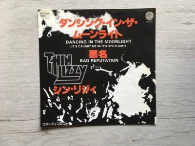 PROMO Thin Lizzy Dancing In The Moonlight 7" Vinyl Recoed Vertigo Japan Edition Foto 1 de 4