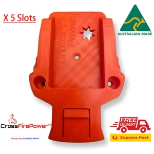 5x For AEG Ridgid 18v Tool Holder Mount Storage Bracket 18v Tool Mount - Picture 1 of 12