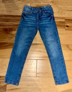 ZARA GIRLS SKINNY STRETCH JEANS SIZE 5-6 EXCELLENT COND LD5 - Picture 1 of 3