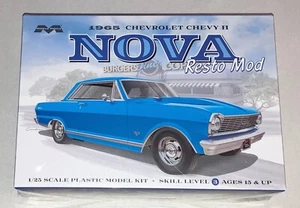 Moebius 1965 Chevrolet Chevy II Nova Resto Mod 1:25 scale model car kit 2323 - Picture 1 of 2