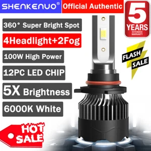 For 2013-2015 Toyota RAV4 Combo LED Headlights High/Low + Fog Light Bulbs Kit M8 - Imagen 1 de 18
