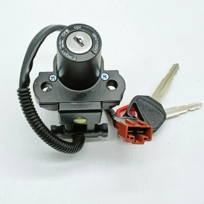 Llave de bloqueo interruptor de encendido para Honda CBR1000RR 2004-2007/CBR600RR 2007 2008-2014 Foto 1 de 4