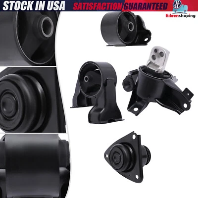 4PCS Engine Motor & Manual Transmission Mount For Hyundai Elantra 2.0L 2007-2010 - Image 1 of 4