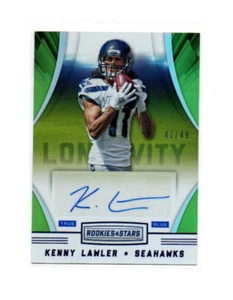 2016 Rookies and Stars Longevity Signatures True Blue #95 Kenny Lawler 47/49 - Picture 1 of 2