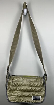 Samsonite Red Quilted Green Travel Shoulder Sling Tote Bag - Image 1 of 4