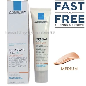 La Roche Posay EFFACLAR DUO + UNIFIANT TINTED MEDIUM COLOR 40ml EXP 09/26 - Picture 1 of 1