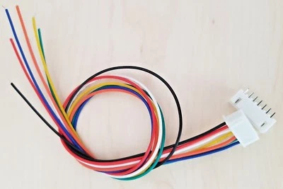 JST XH 2,54 mm 7-Pin Stecker Buchse ca.30 cm Kabel - Bild 1 von 3