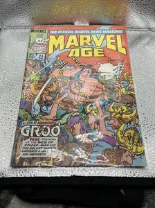 Marvel Age #24 Sergio Aragones Groo 1984 Fumetto Vintage Raro Sigillato! Nuovo di zecca + - Foto 1 di 2
