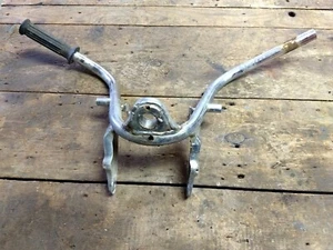 Vintage Suzuki 1982-1991 FA50 Shuttle Handlebar Fork Ear Mount Bracket Assembly - Picture 1 of 7