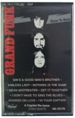 Grand Funk Railroad , Closer To Home, Cassette Tape 1970, Nothing is the Same - Image 1 of 4