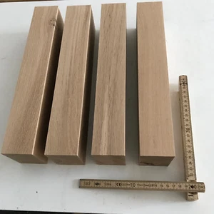 Kantholz Leisten Eiche Massiv Holz Brett Balken Drechselholz Tischbein Bohle ! - Bild 1 von 9