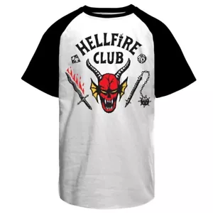 Stranger Things Season 4 Hellfire Club 2022 Officially Licensed T Shirt - Picture 1 of 1