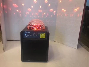 Ion Party Power Portable Bluetooth Speaker System Party Lights iPA19C Tested - Picture 1 of 7