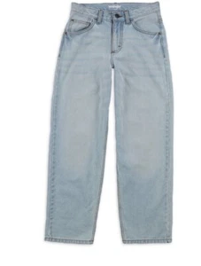 WRANGLER BOYS LOOSE FIT ADJUSTABLE DENIM JEANS SIZE 14 SLIM ABRASION RESISTANT - Picture 1 of 9
