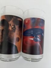 Star Trek Spock and Uhura Collectible Glass 2008 Burger King Glass Collection