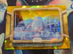 TOPPS CHROME SAPPHIRE 2024 17/50 THE PLAN TO CAPTURE THE VICEROY GOLD NUMBERED - Picture 1 of 2