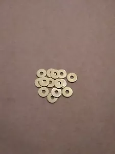 Solid Brass Burrs / Washers Only 9 gauge SCA (Pack Of 200) - Picture 1 of 2