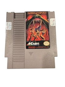 Swords and Serpents NES Nintendo Entertainment System Video Game
