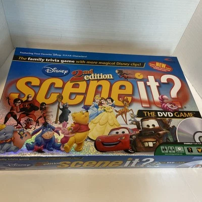 DISNEY Scene it? DVD Board Game 100% COMPLETE! Metal Tokens - Image 1 of 4