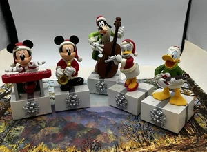 Hallmark Disney Weihnachtsband 5er Set Mickey Minnie Donald Goofy funktioniert super - Bild 1 von 7