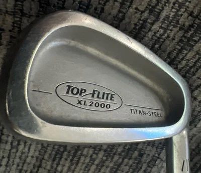 Top Flite XL2000 Titan Steel 6 Iron, RH, True Temper Steel Shaft Golf Pride Grip - Image 1 of 4