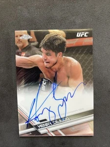 2017 Topps Chrome UFC - Fighter Autographs Henry Cejudo #FA-HC (AU) - Picture 1 of 2