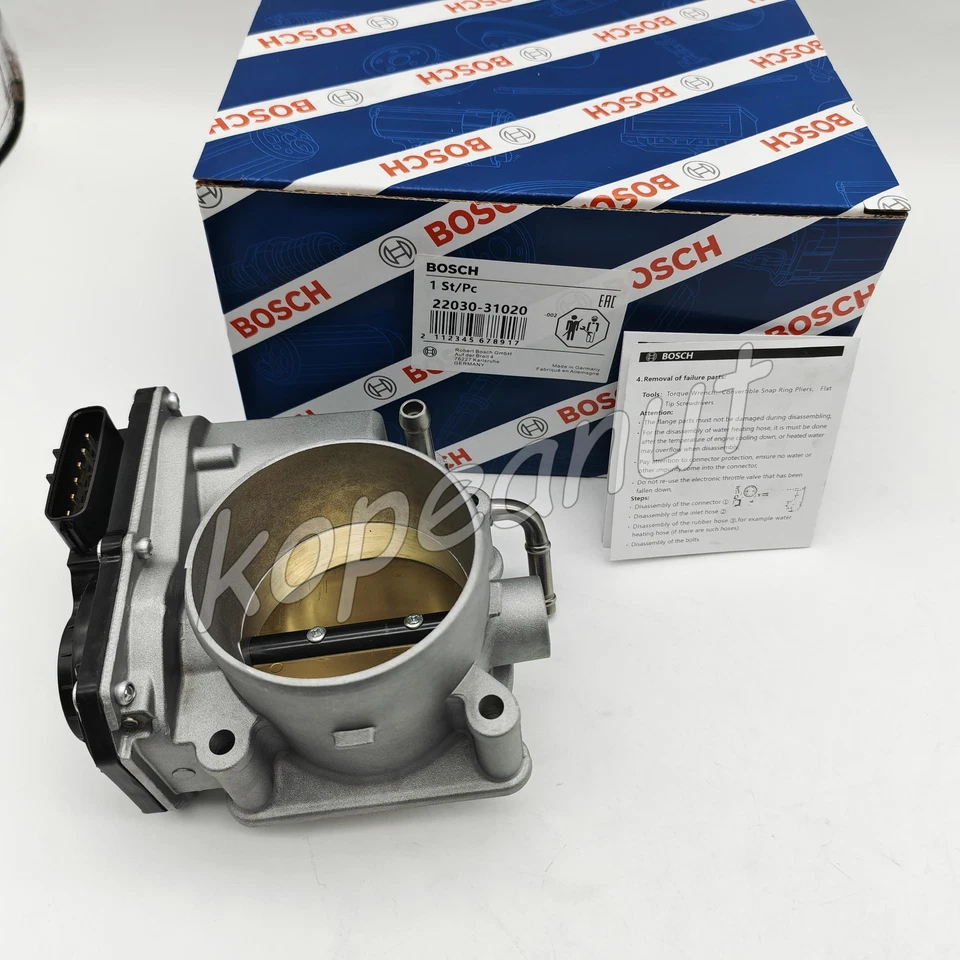 Bosch 22030-31020 Throttle Body Assembly For 2006-2016 Lexus IS250 GS300 2.5L V6 - Изображение 1 из 4