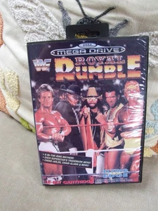 OFFERS COMBINE  SEGA MEGA DRIVE GENUINE CARTRIDGE - WWF ROYAL RUMBLE WRESTLING - Picture 1 of 6